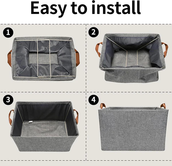 (3 Pieces) Premium Multi-functional Folding Wardrobe Organizer