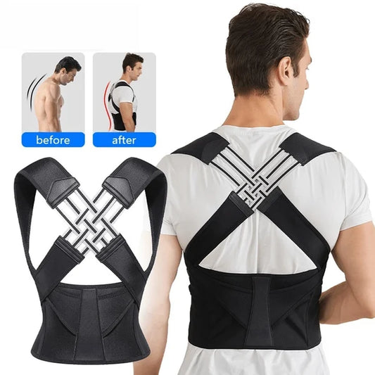 Adjustable Back Shoulder Posture Corrector - (IMPORTED)