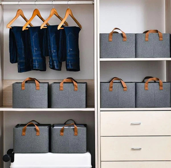 (3 Pieces) Premium Multi-functional Folding Wardrobe Organizer