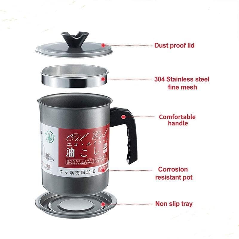 Stainless Steel Oil Filter & Strainer Pot