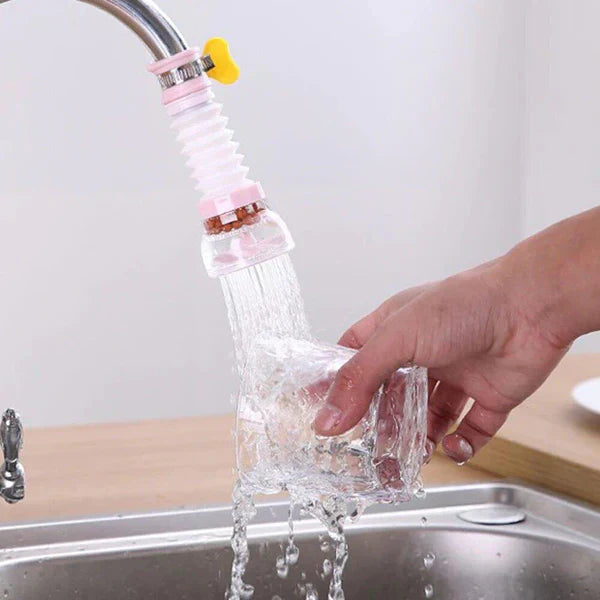 Fan Faucet With Clip