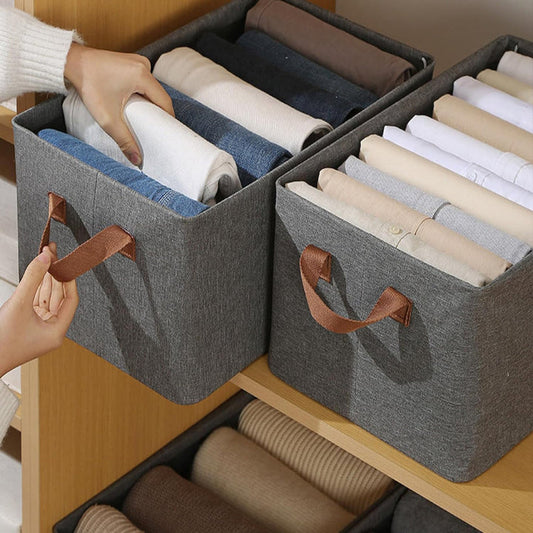 Multifunctional Foldable Rode clothes Organizer ( Pack of 4 )