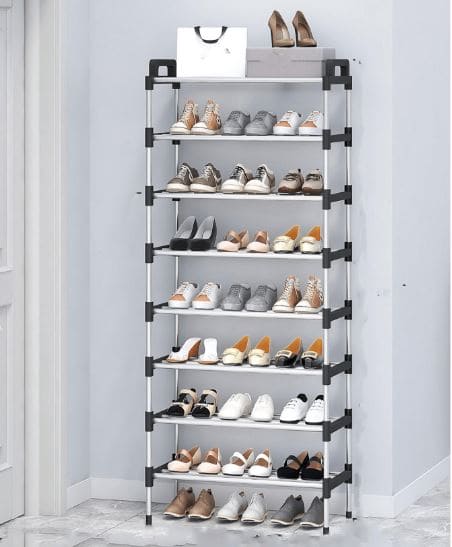 Stackable Tier Shoe Rack with Side Support – ( 5 Layer ) Full Size