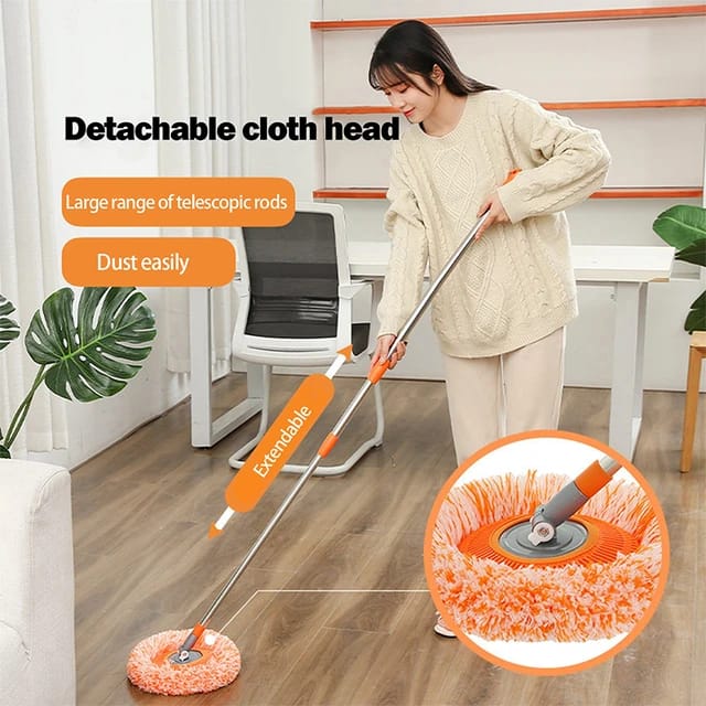 360 Rotating Adjustable Cleaning Sunflower Mop